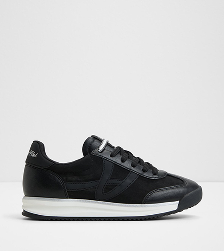 STEPCOUNT Lace-Up Tennis Sneakers