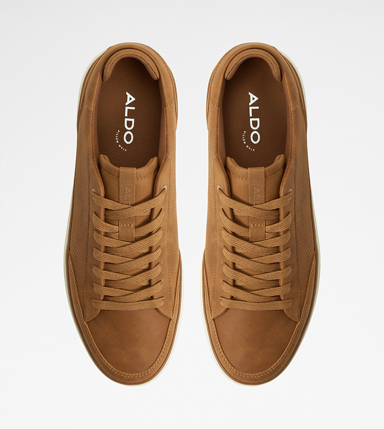 STEPUP Solid Lace-Up Sneakers