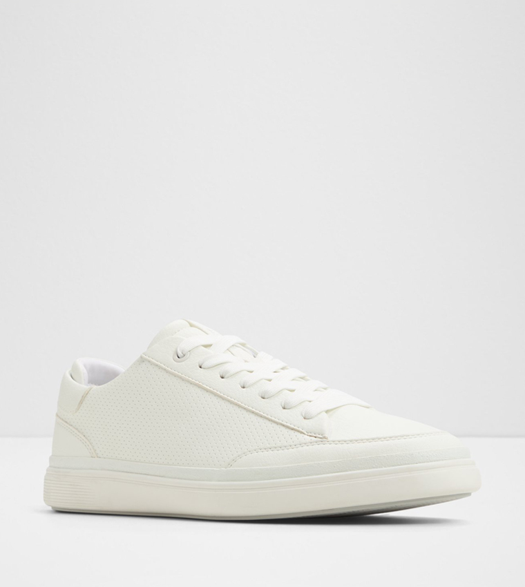 STEPUP Perforated Lace Up Sneakers