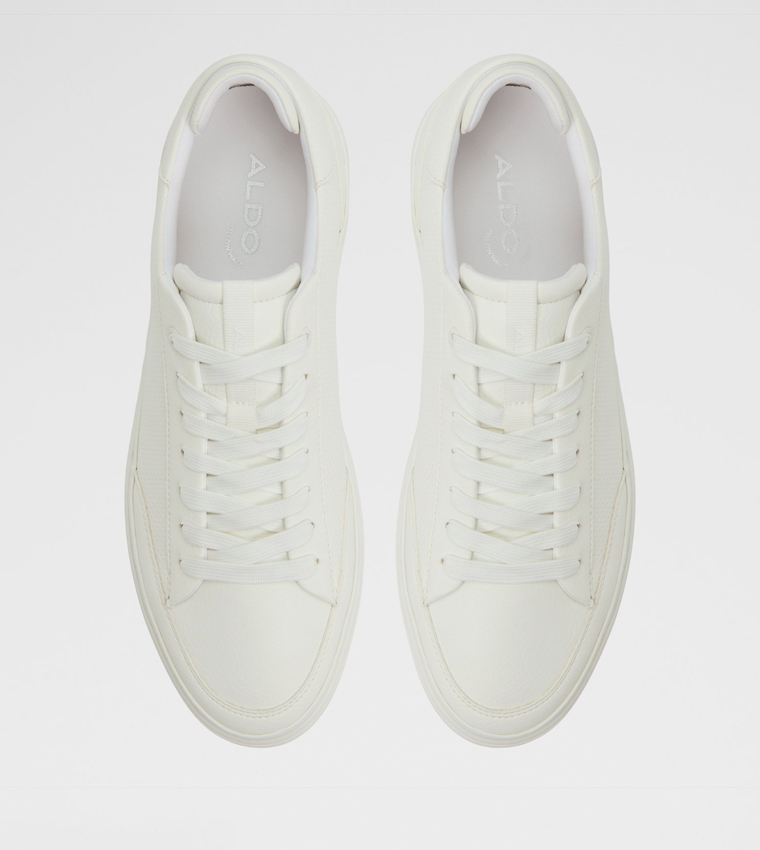 STEPUP Perforated Lace Up Sneakers