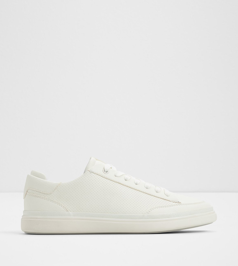 STEPUP Perforated Lace Up Sneakers