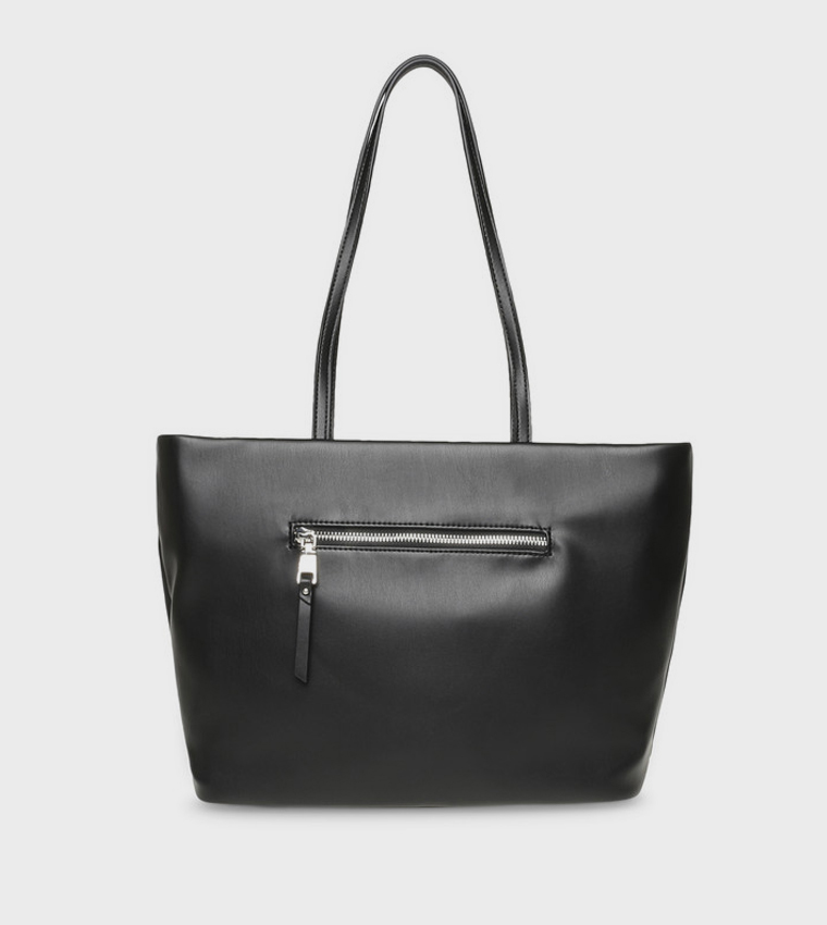 BDANDEL Ruched Zip Tote Bag