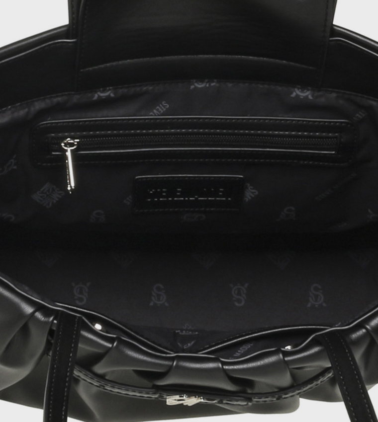 BDANDEL Ruched Zip Tote Bag