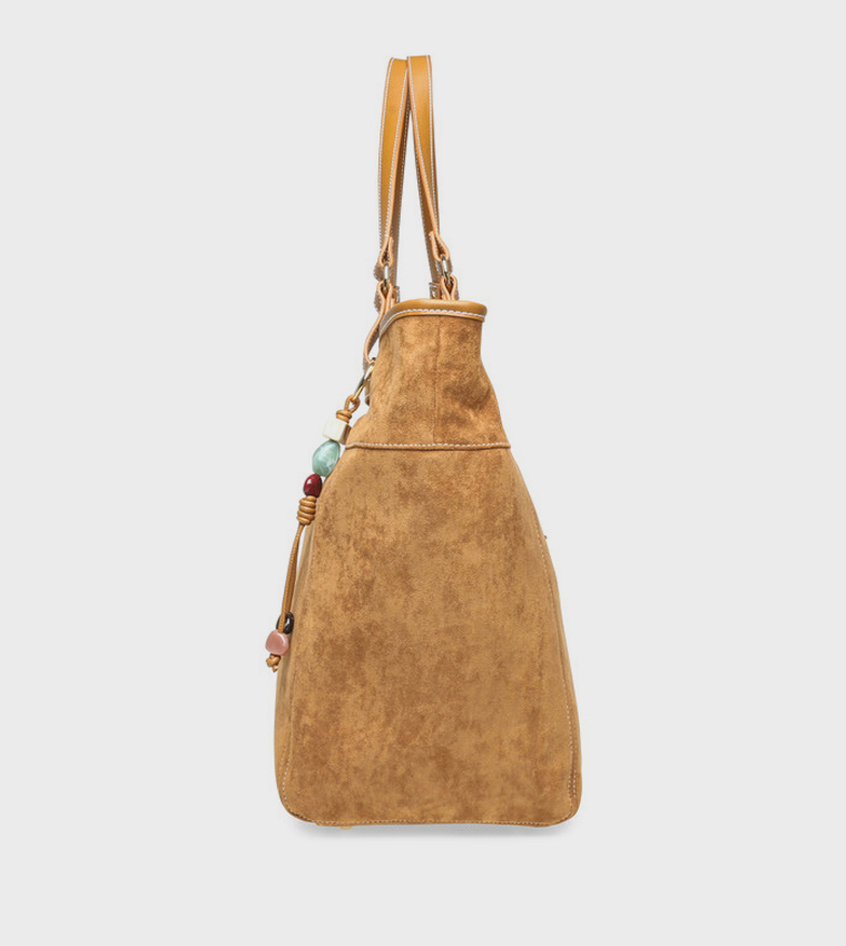 BSUTTEN 3 Solid Snap Button Tote Bag