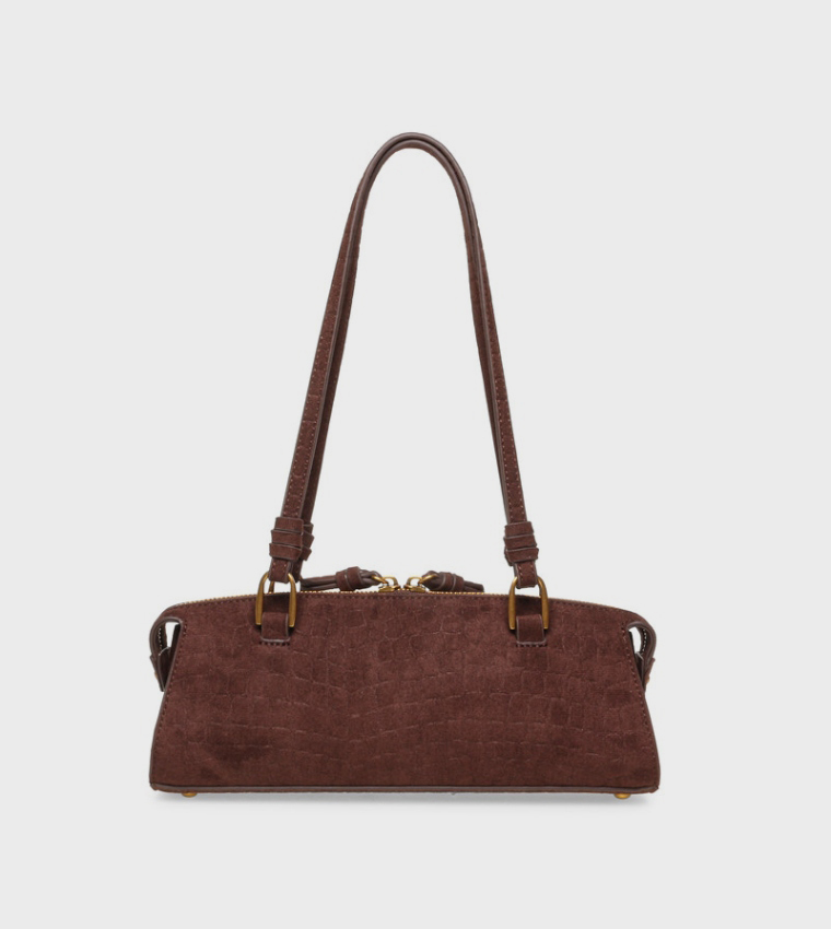 BFULTON Textured Zip Shoulder Bag