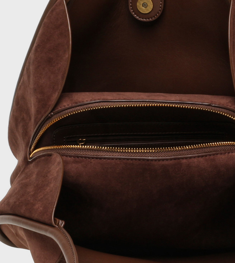 BKRAVE Textured Shoulder Bag