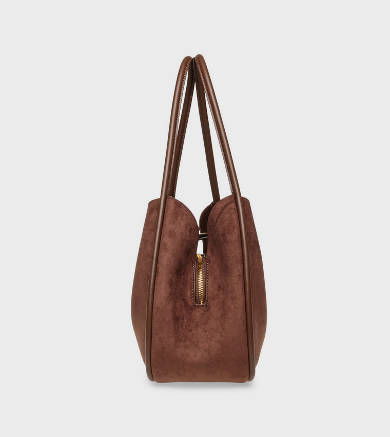 BKRAVE Textured Shoulder Bag