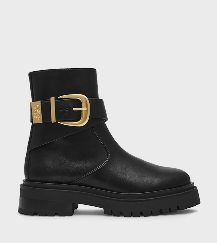 LEXS Round Toe Ankle Boots