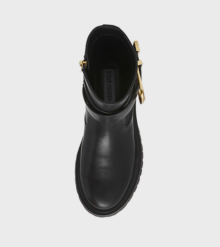 LEXS Round Toe Ankle Boots