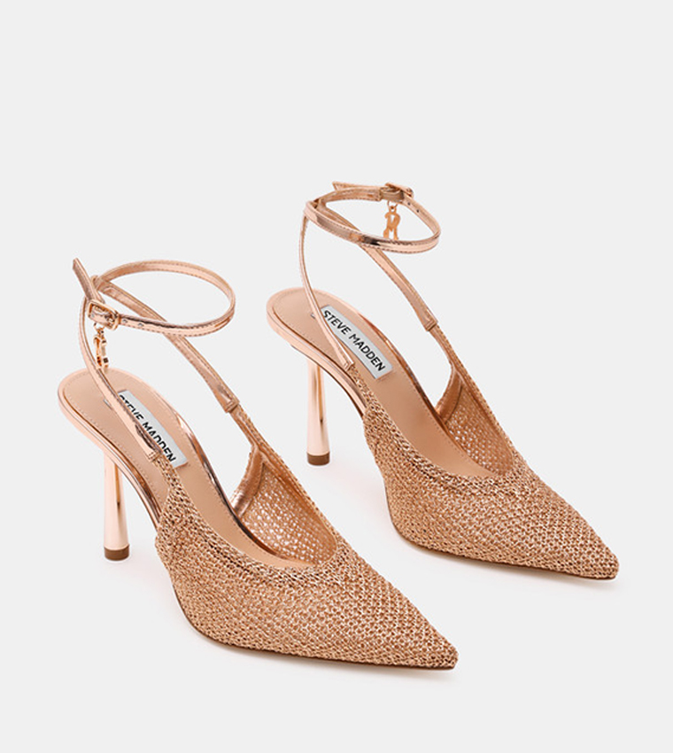 ASCENSION Ankle Strap Slingback Pumps