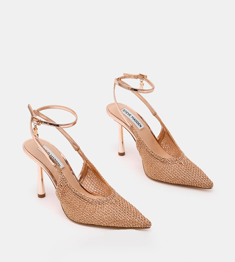ASCENSION Ankle Strap Slingback Pumps