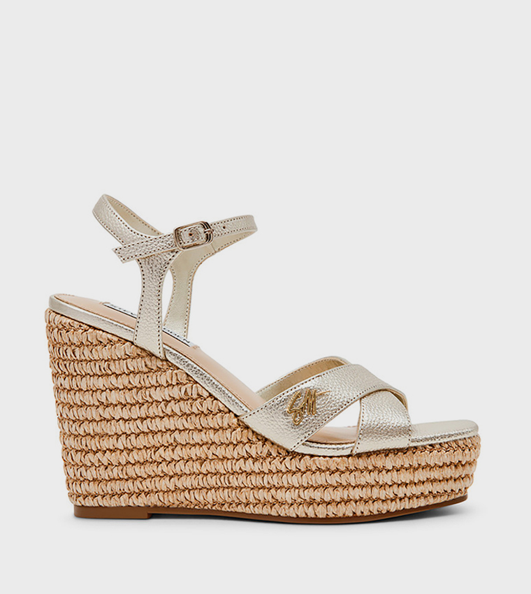 Steve Madden  Wedges - Gold Wedges