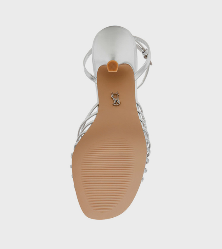 INTWINED Ankle Strap Heel Sandals