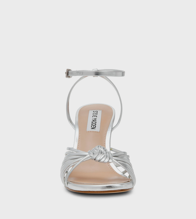 INTWINED Ankle Strap Heel Sandals
