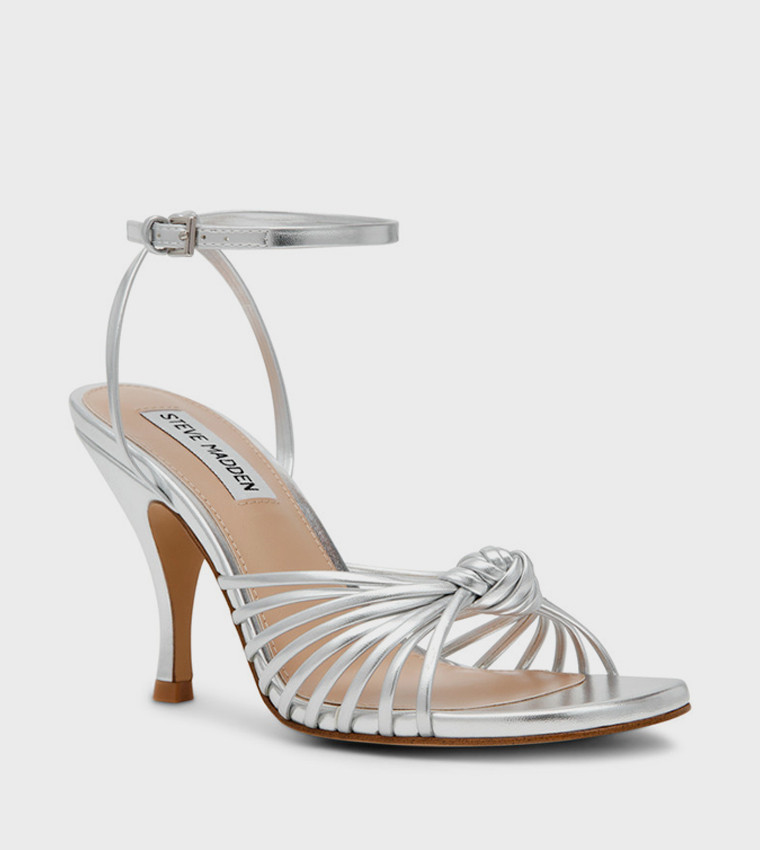 INTWINED Ankle Strap Heel Sandals