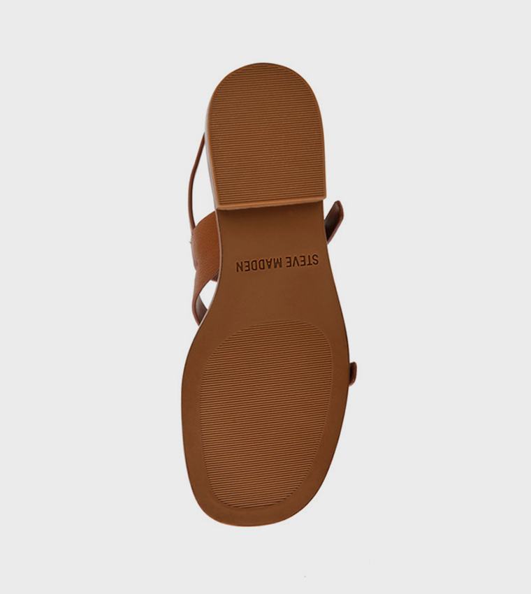 ستيف مادن  الصنادل المسطحة - بني  Flat Sandals
