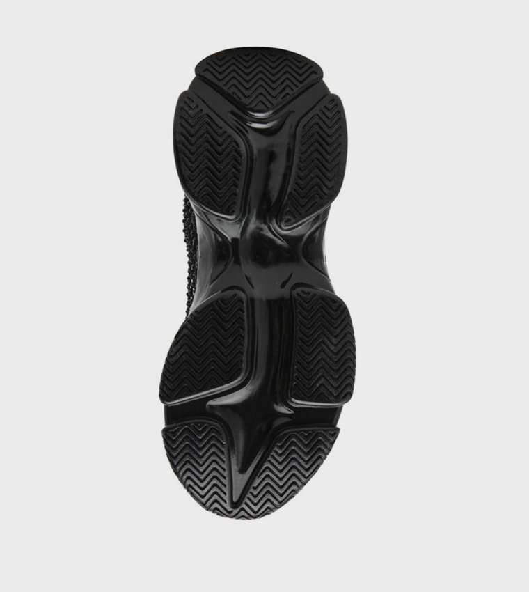 سنيكرز جري مزين