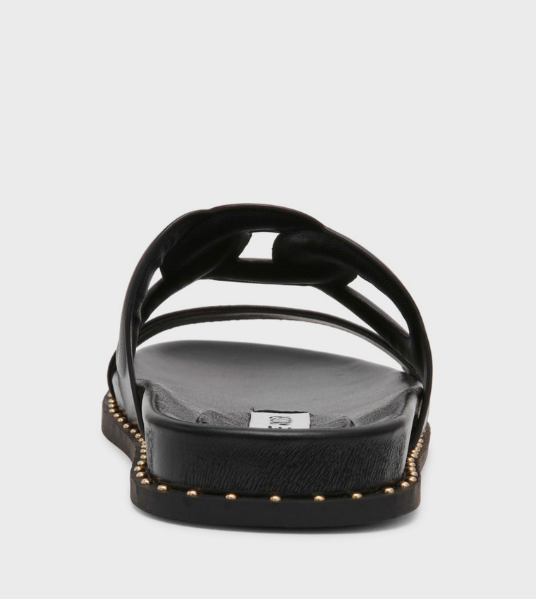 SANDLOT Studded Flat Sandals