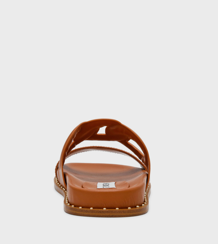 Steve Madden  Flat Sandals - Tan Flat Sandals