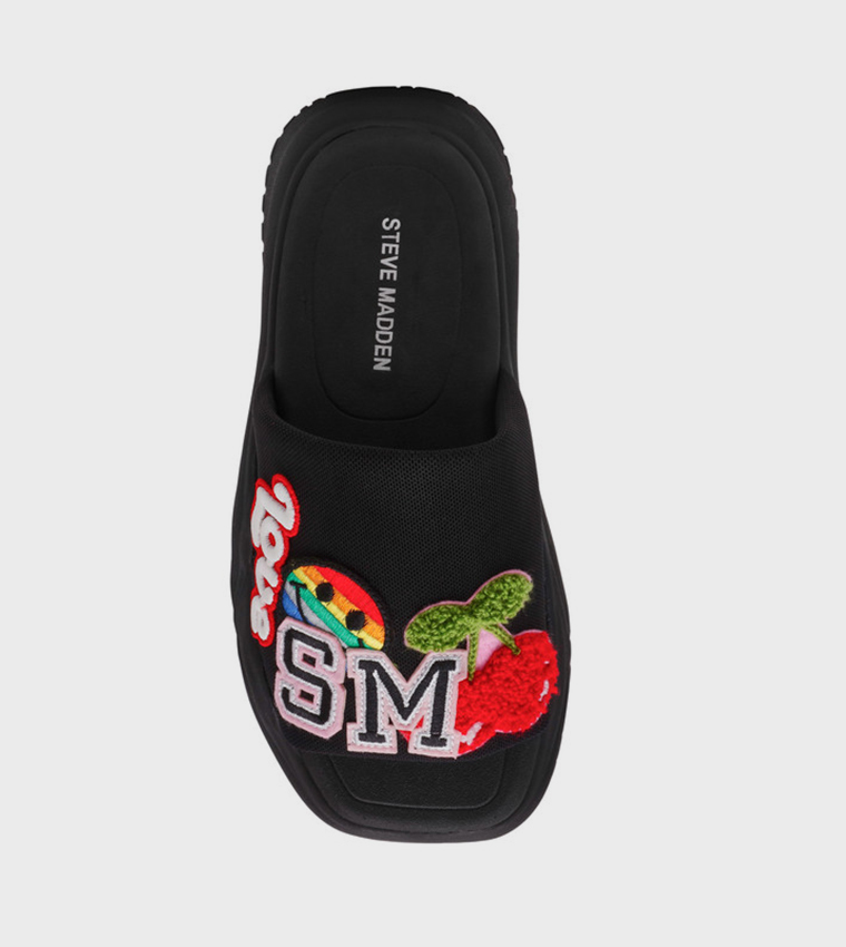 SPANKY-P Embroidered Wedge Sandals