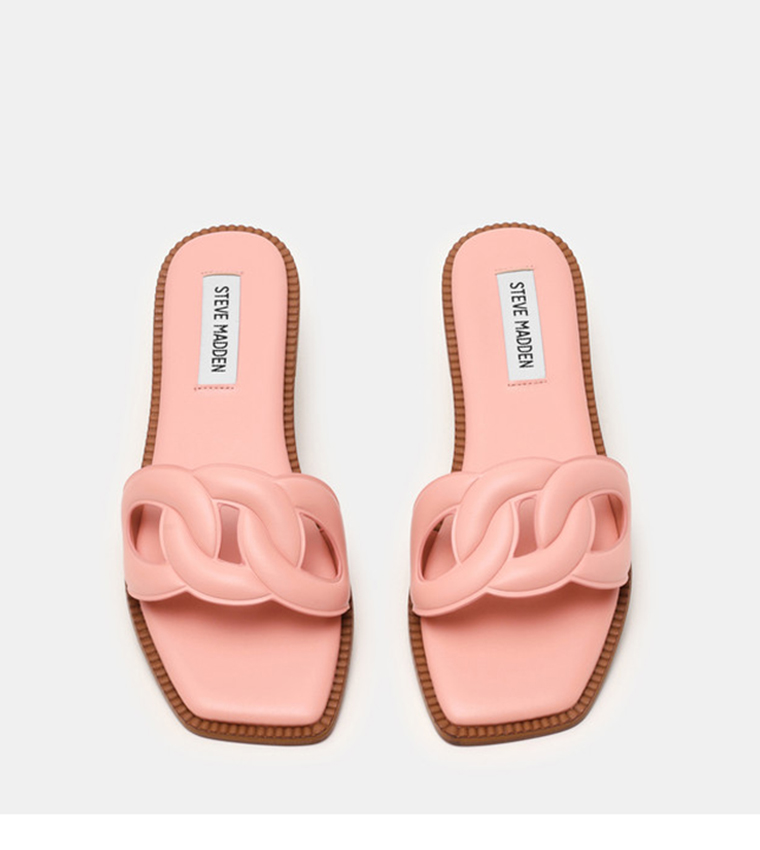 Steve Madden  Flat Sandals - Pink Flat Sandals