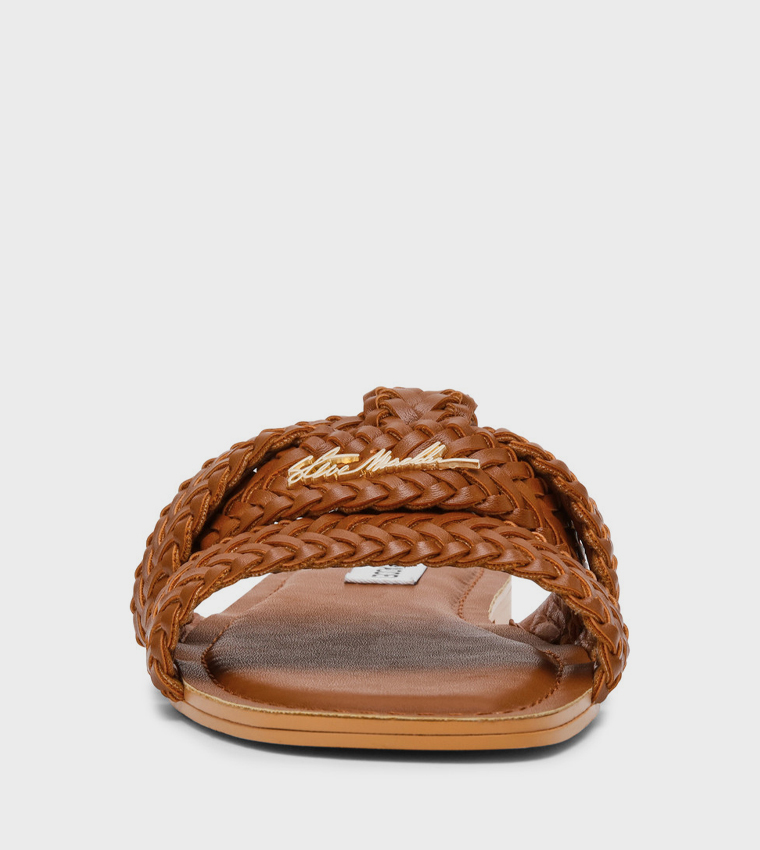 Steve Madden  Flat Sandals - Brown Flat Sandals