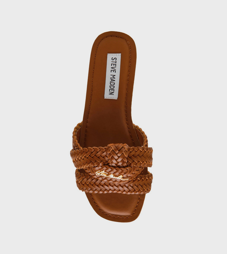Steve Madden  Flat Sandals - Brown Flat Sandals