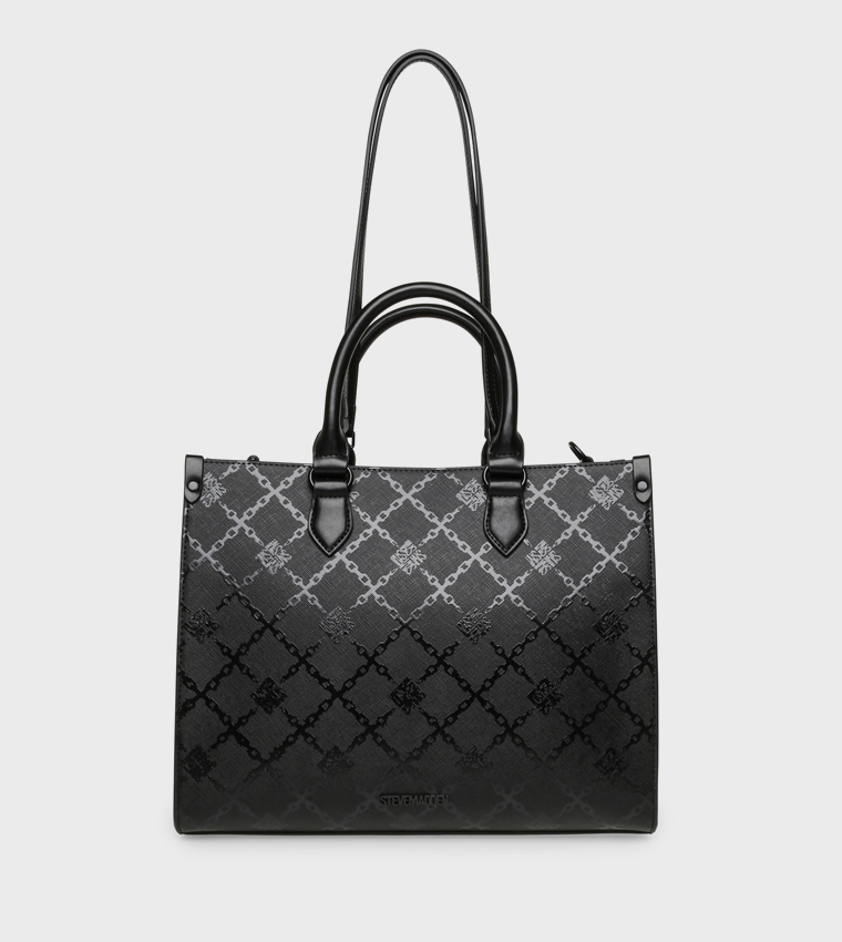 Steve Madden  Tote Bags - Black Tote Bags