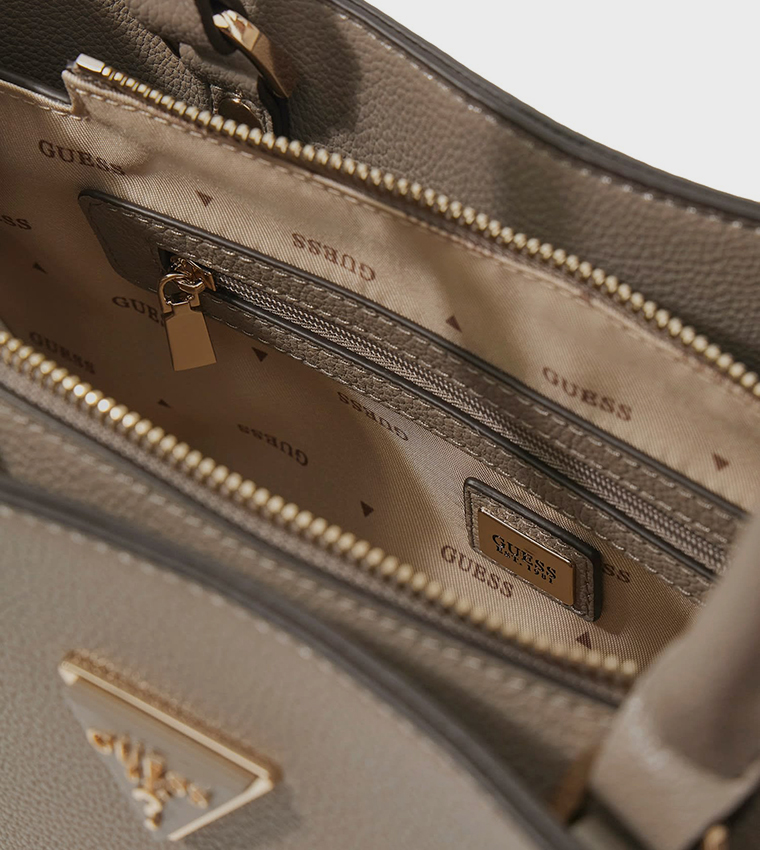 MERIDIAN II Textured Girlfriend Satchel Bag