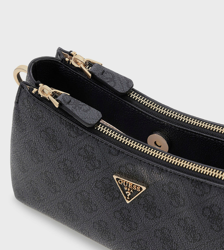 NOELLE II Logo Patterned Shoulder Bag