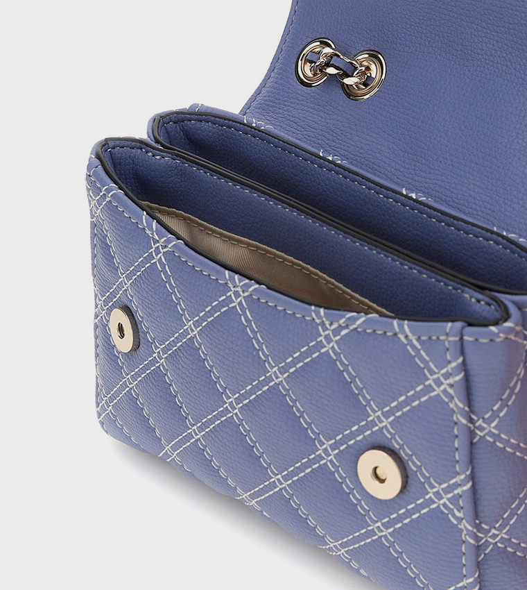 GIULLY II Quilted Convertible Shoulder Bag