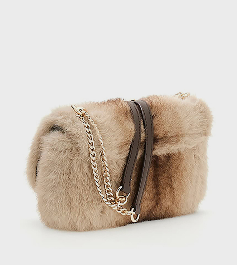 شنطة كروس بادي مافيس فرو قابلة للتحويل بطبعة