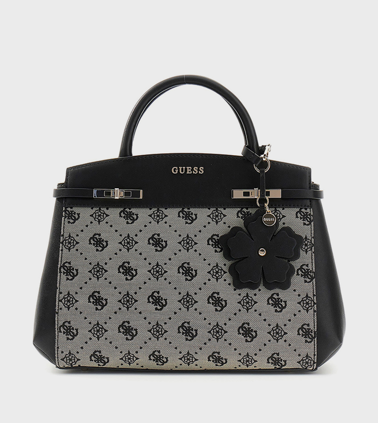 MELINDA Logo Patterned Satchel Bag