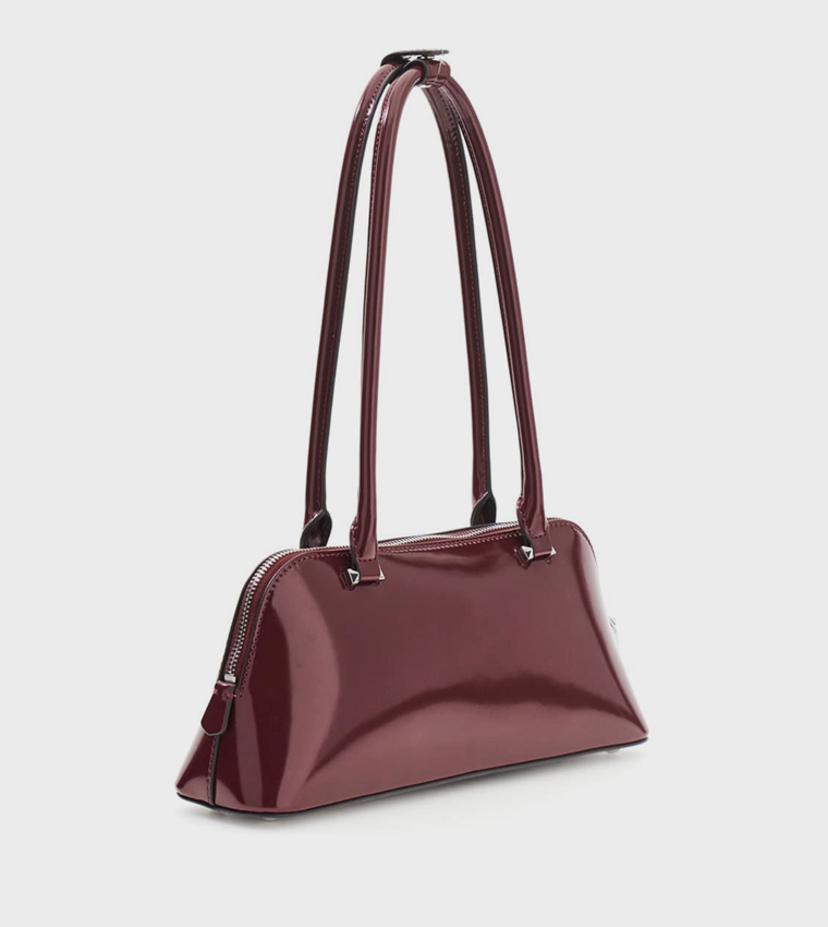 ARNELA Glossy Shoulder Bag