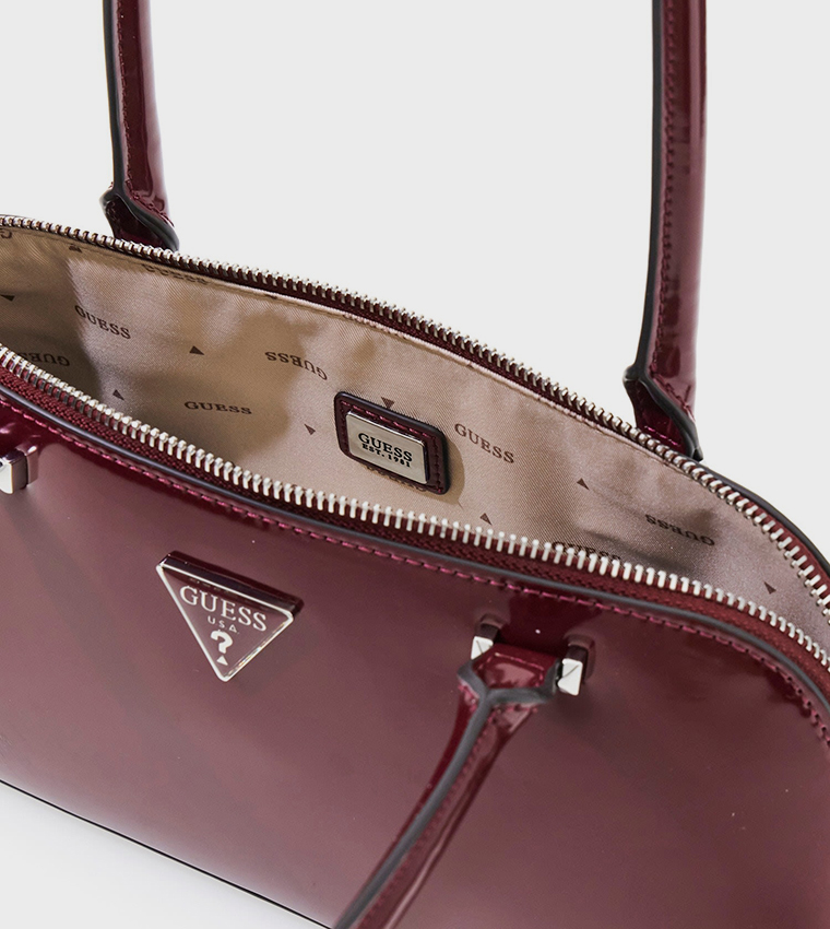 ARNELA Glossy Shoulder Bag