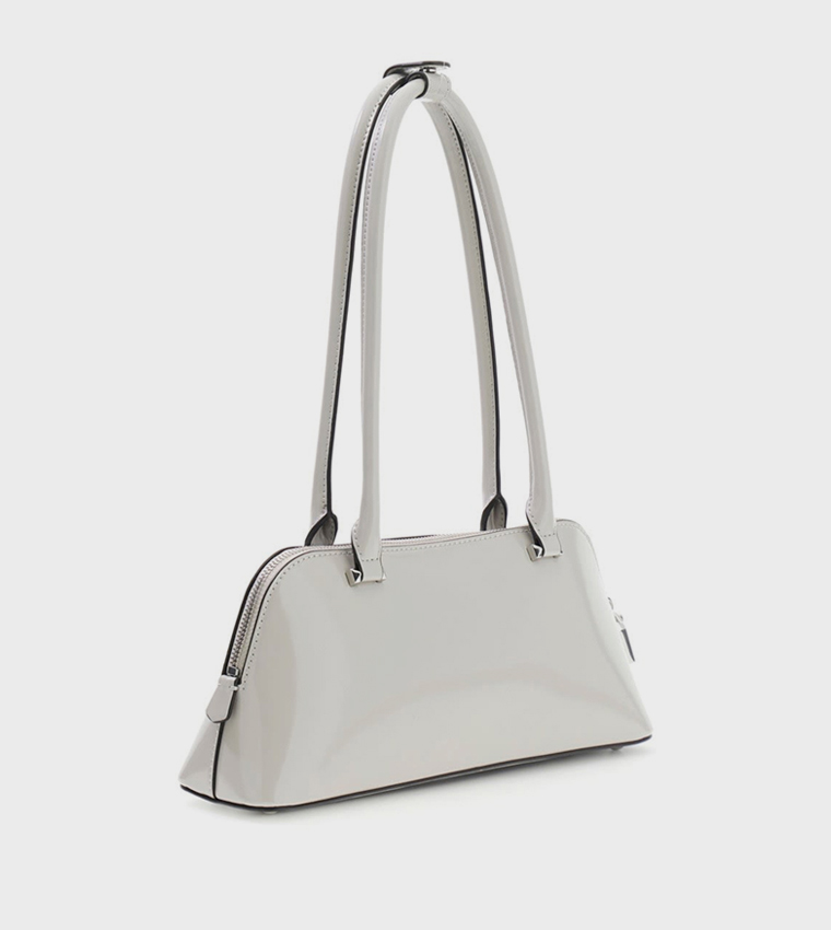 ARNELA Glossy Shoulder Bag