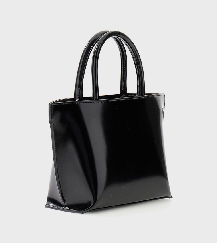 ARNELA Glossy Mini Tote Bag