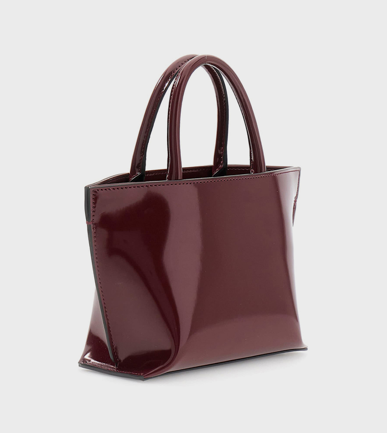 ARNELA Glossy Mini Tote Bag