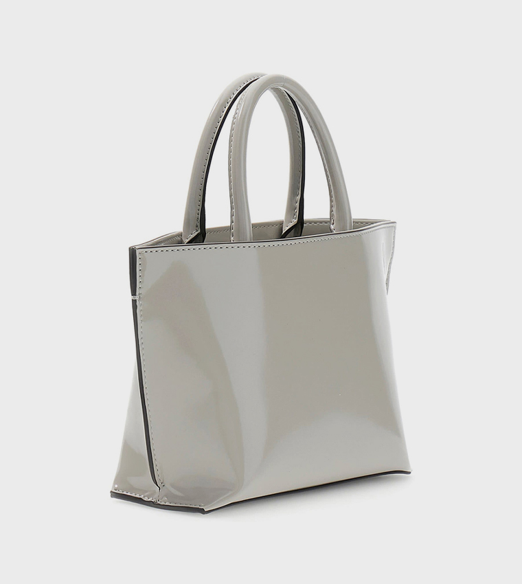 ARNELA Glossy Mini Tote Bag