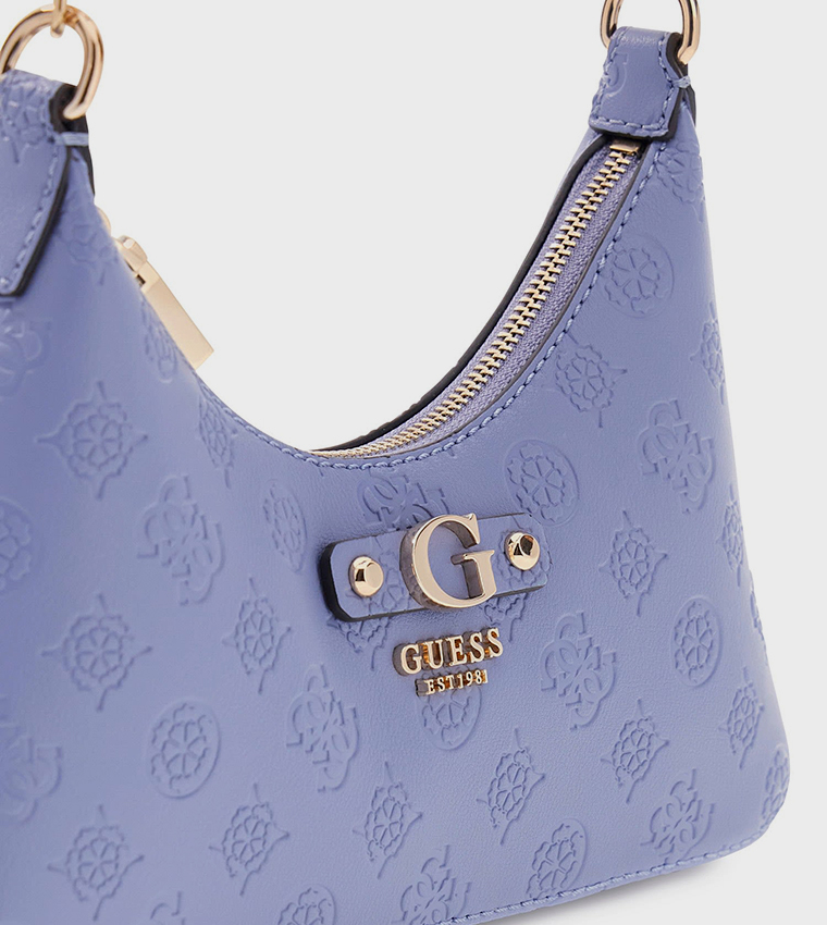 DITA Logo Debossed Shoulder Bag