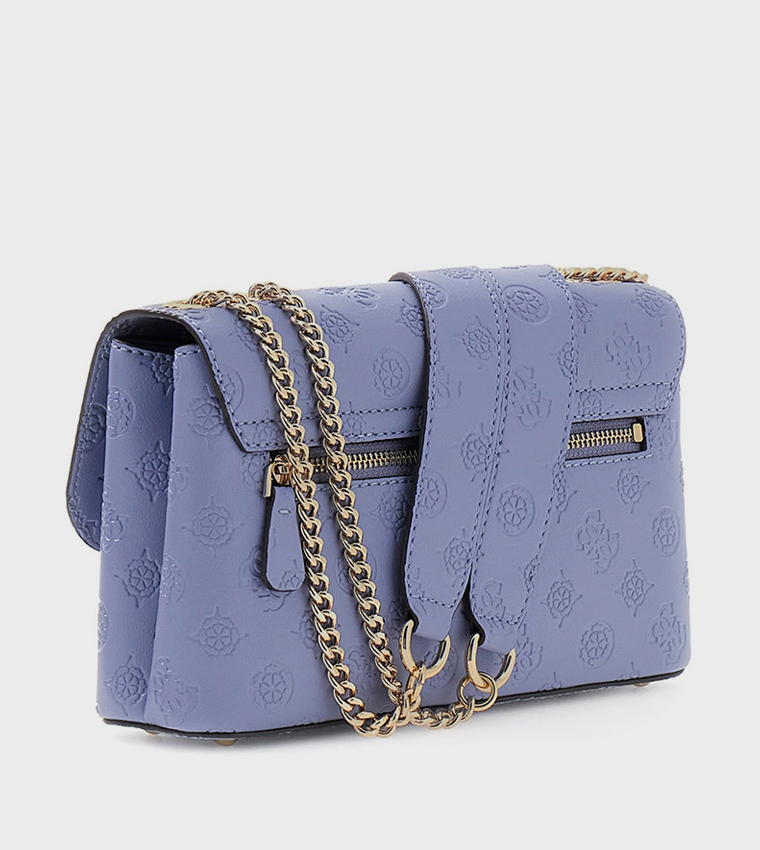 DITA Logo Debossed Convertible Crossbody Bag