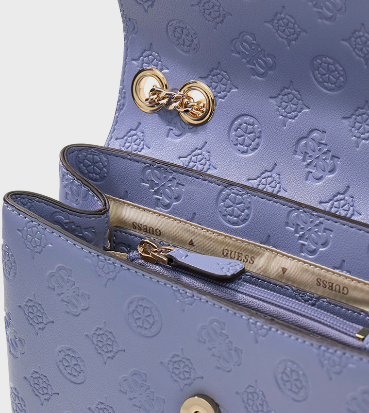 DITA Logo Debossed Convertible Crossbody Bag