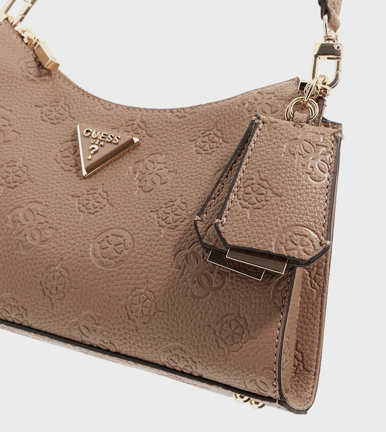 شنطة كتف بشعار بارز