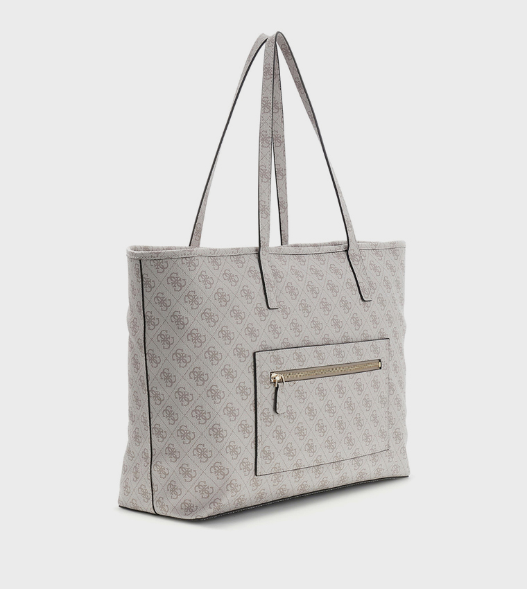 POWER PLAY II Logo Patterned Tech Tote Bag