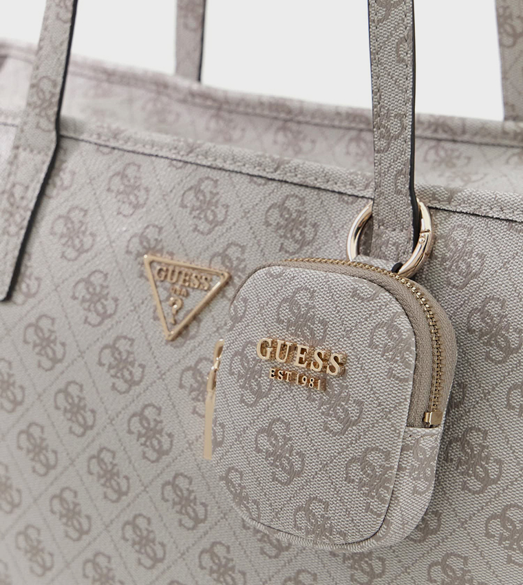 POWER PLAY II Logo Patterned Tech Tote Bag