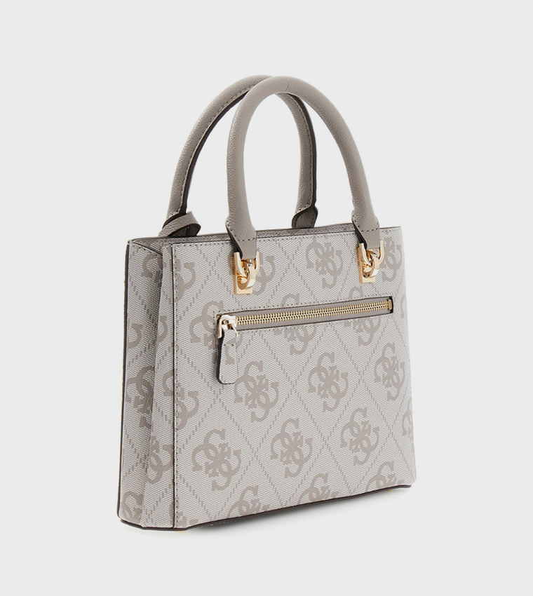 NOELLE II Logo Patterned Mini Satchel Bag