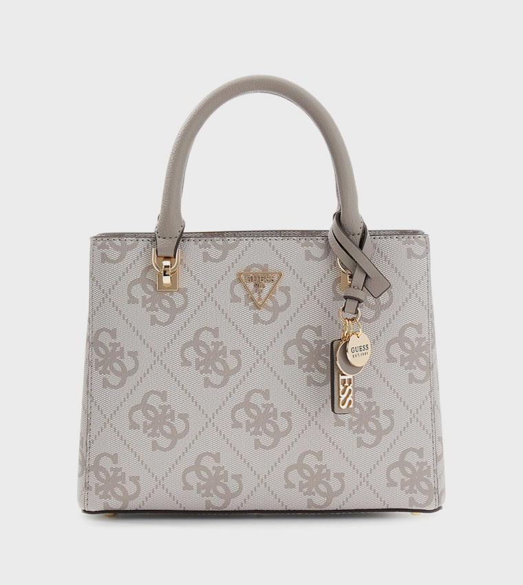 NOELLE II Logo Patterned Mini Satchel Bag