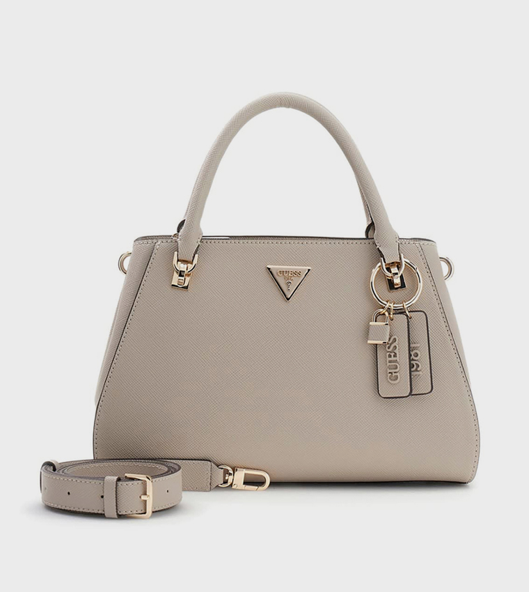 NOELLE II Textured Satchel Bag