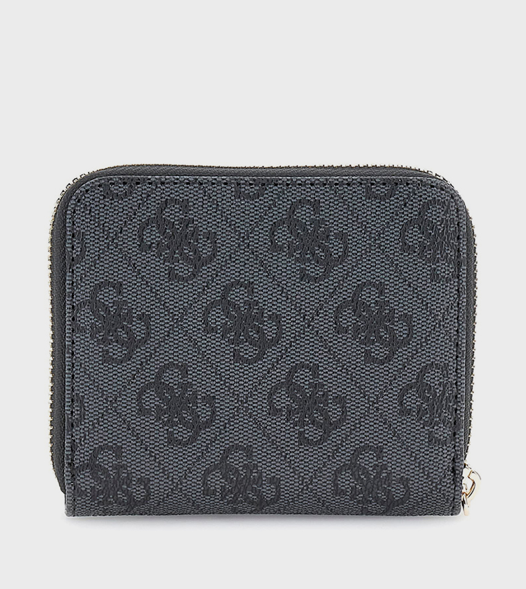 LAUREL II Logo Patterned Mini Wallet
