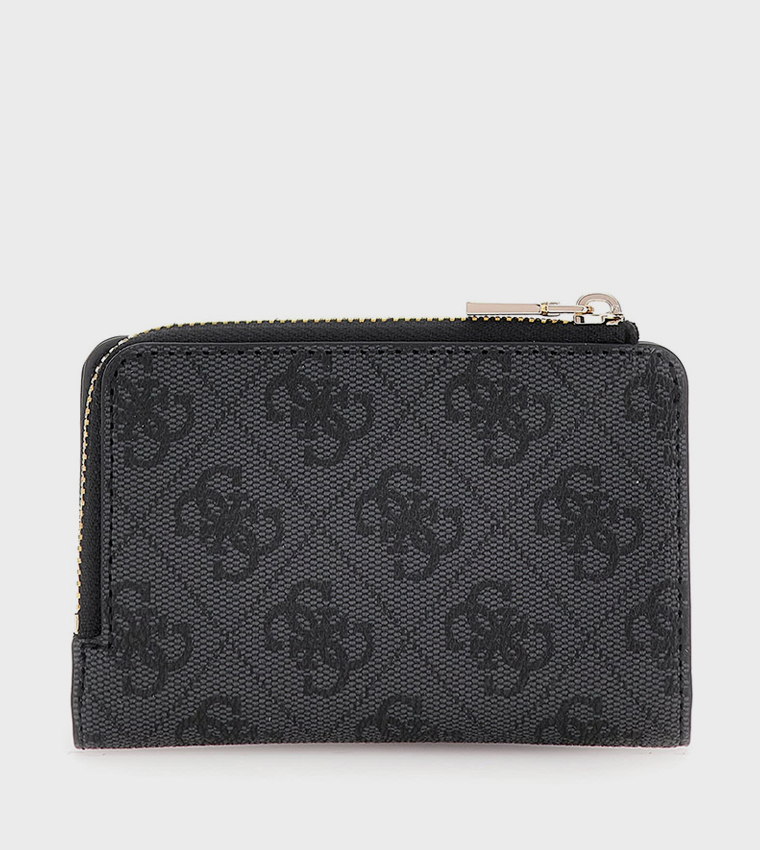 LAUREL II Logo Patterned Medium Wallet